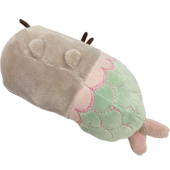 Pusheen Mermaid Cat Backpack Clip Mini Plush Stuffed Animal Toy Cute Kawaii - Picture 3 of 7